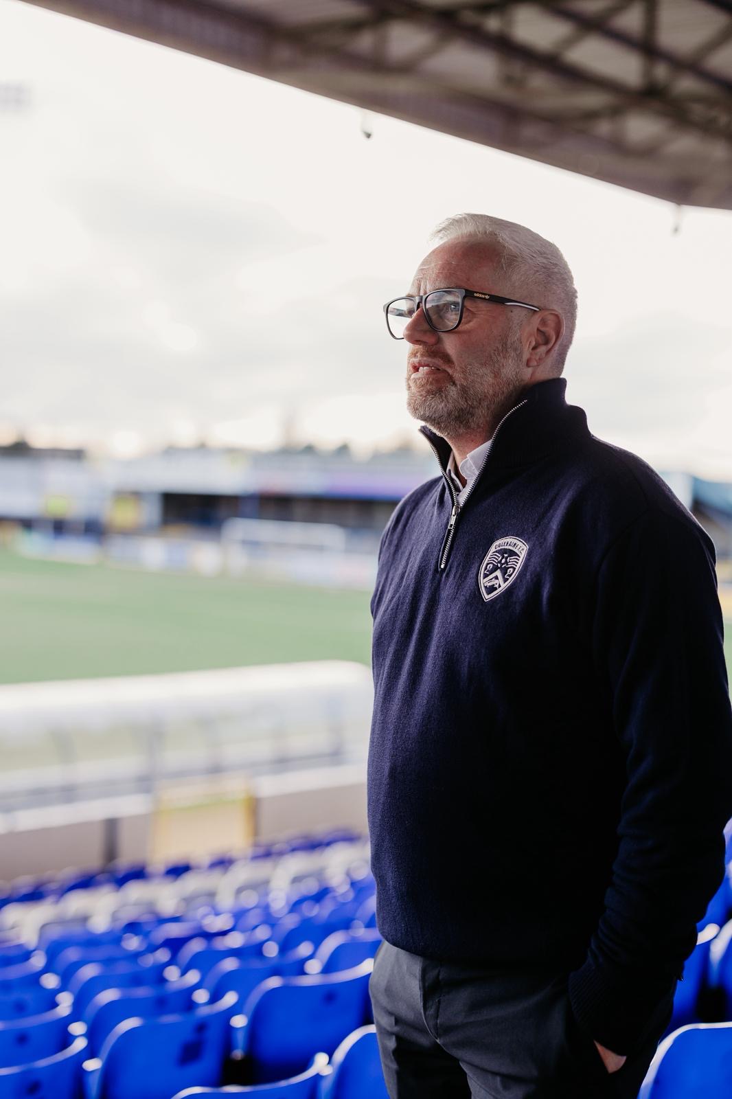 Coleraine FC Adult Knitted 1/4 Zip