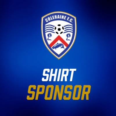 Coleraine FC Shirt Sponsor 2026/27