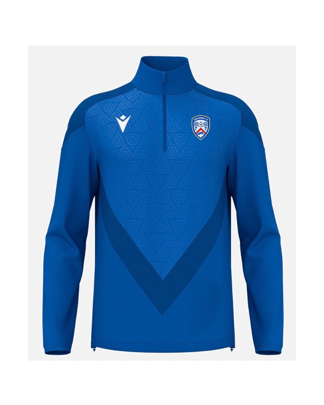 Coleraine FC Adult Macron Anduin Blue 1/4 Zip 2026/27