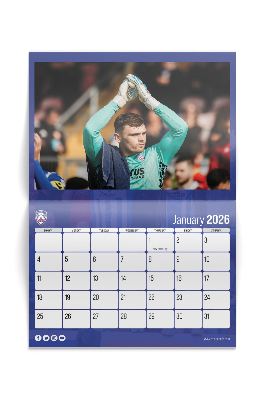 Coleraine FC 2026 Calendar
