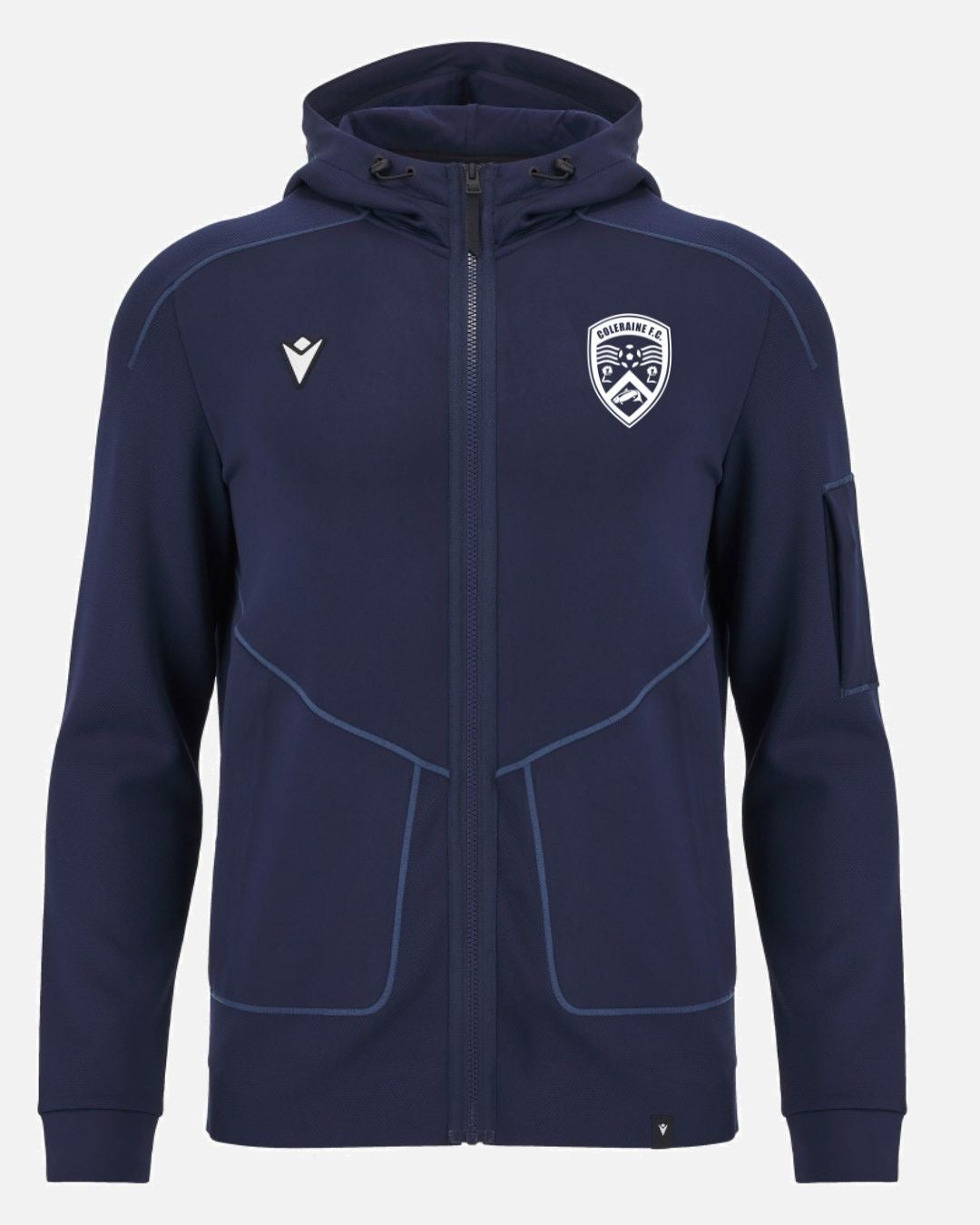 Coleraine FC Adult Macron Ath Icon Fullzip Jacket 2025/27