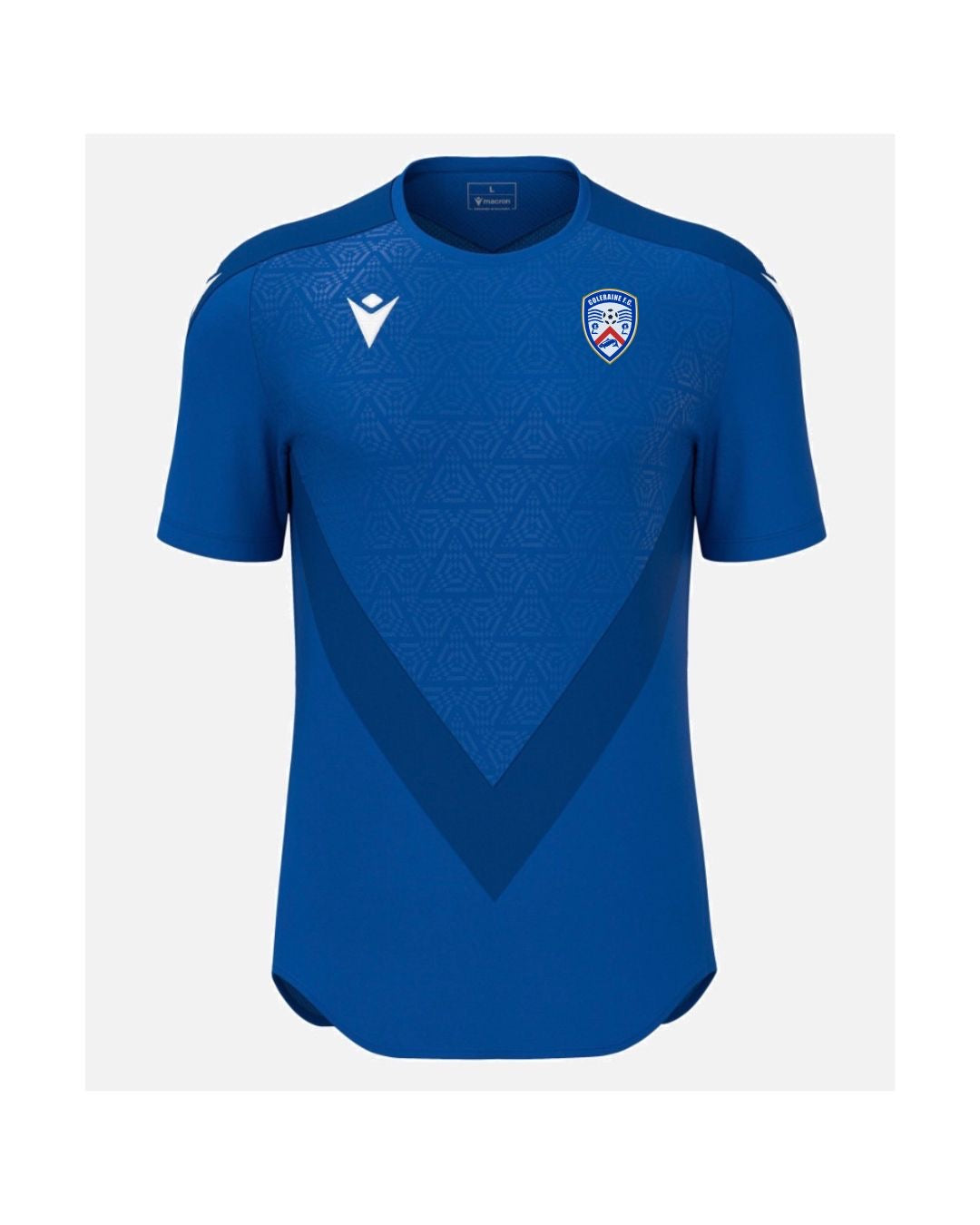 Coleraine FC Adult Macron T-Shirt Blue 2026/27