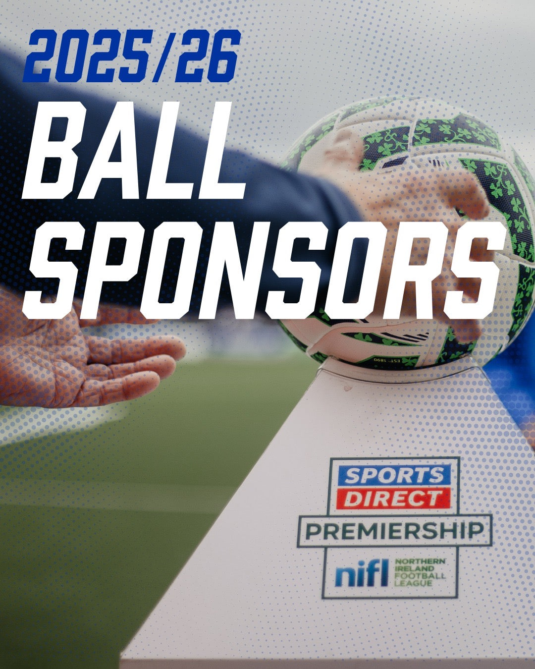 Coleraine FC Match Day Ball Sponsor