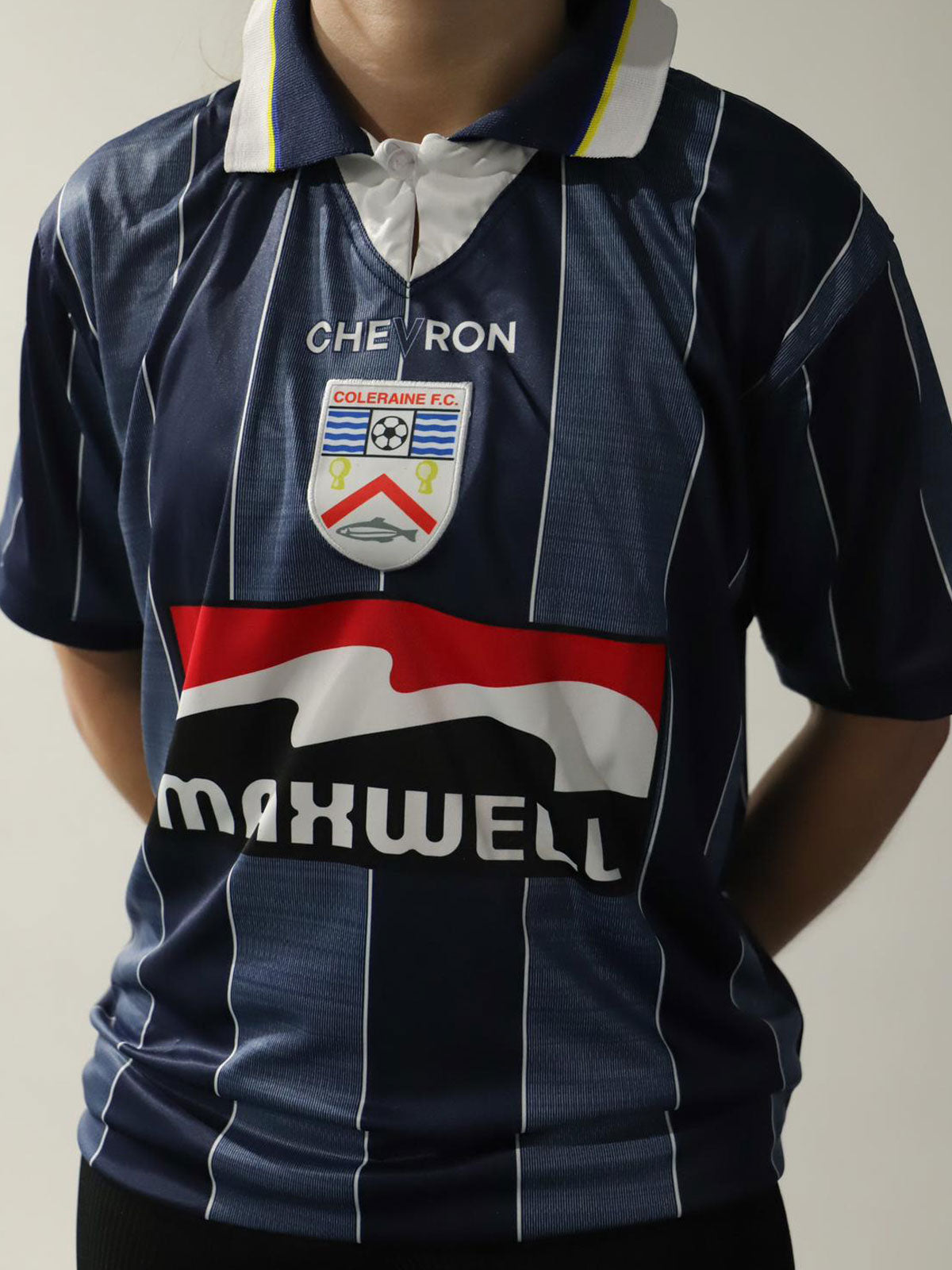 Coleraine FC Adult Retro 1996 Away Jersey