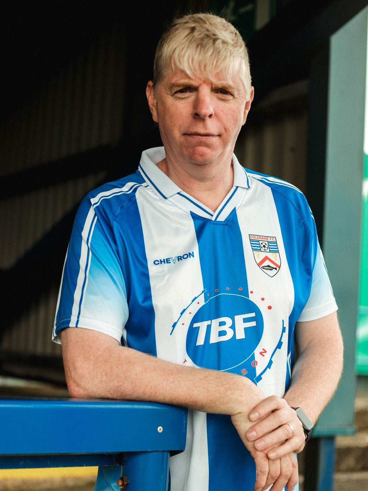 Coleraine FC Adult Retro 2003 Home Jersey