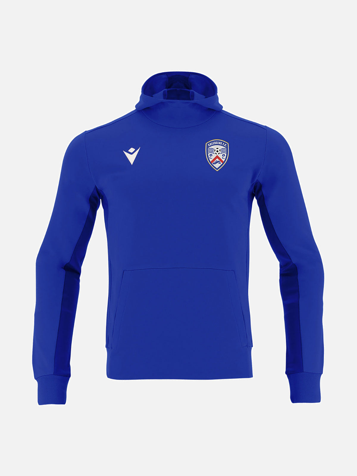 Coleraine FC Kids Macron Hoodie Blue 2025/26