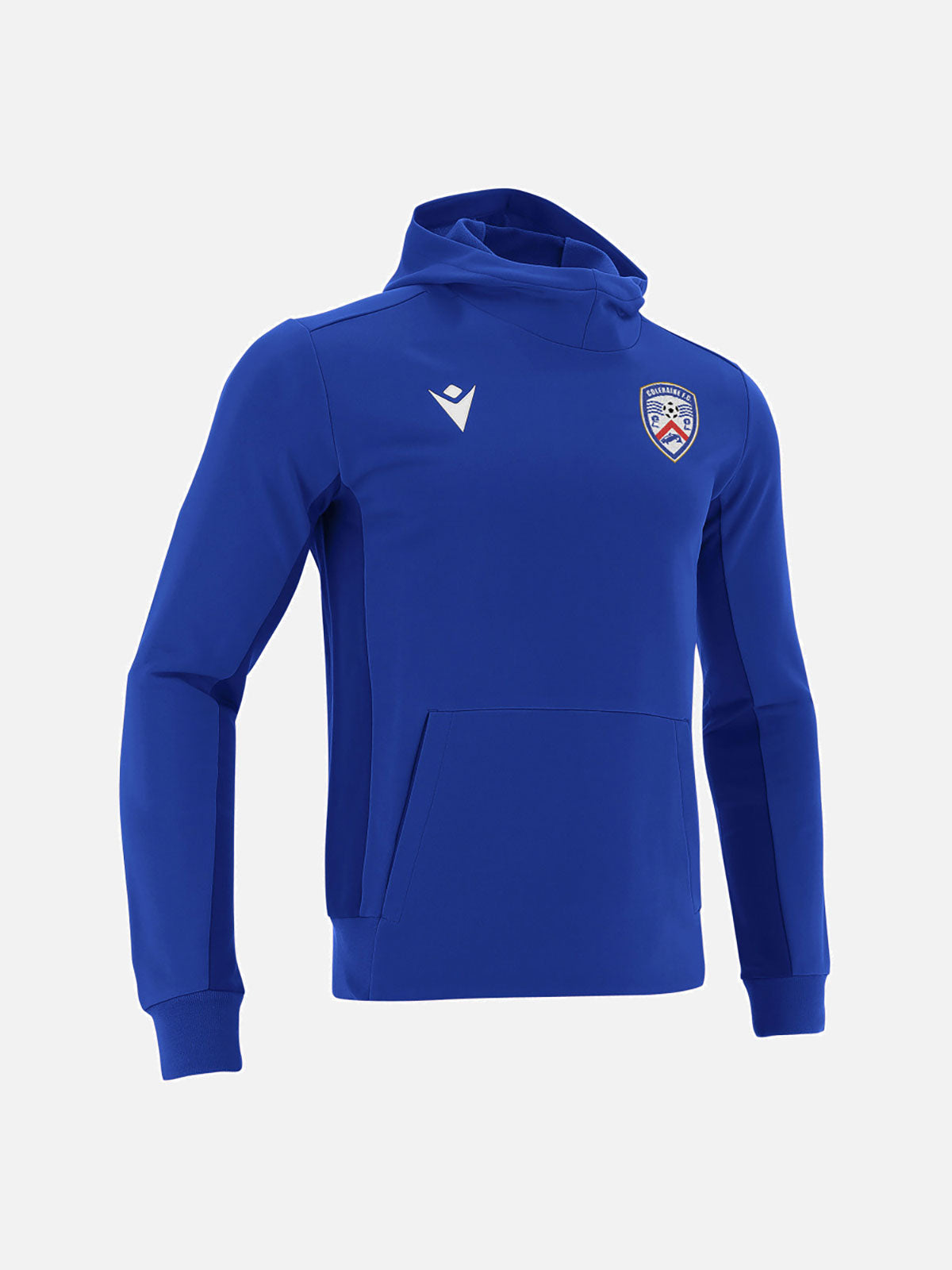 Coleraine FC Kids Macron Hoodie Blue 2025/26