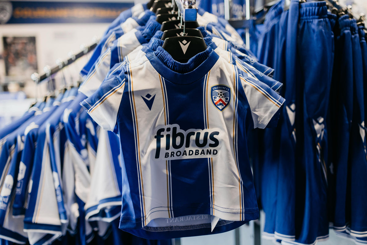 Coleraine FC  Baby/Infant Macron Home Jersey and Shorts 2026/27