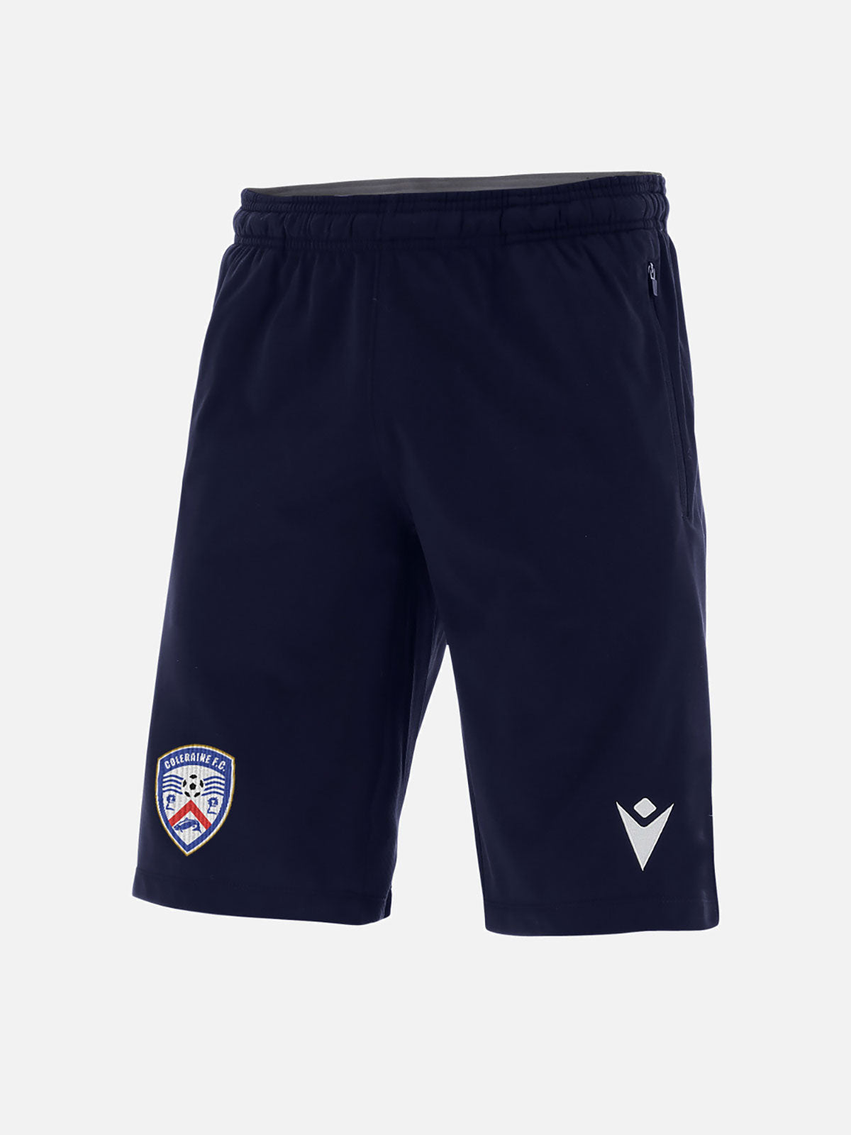 Coleraine FC Adult Macron Training Shorts (Zipped Pockets) 2025/26
