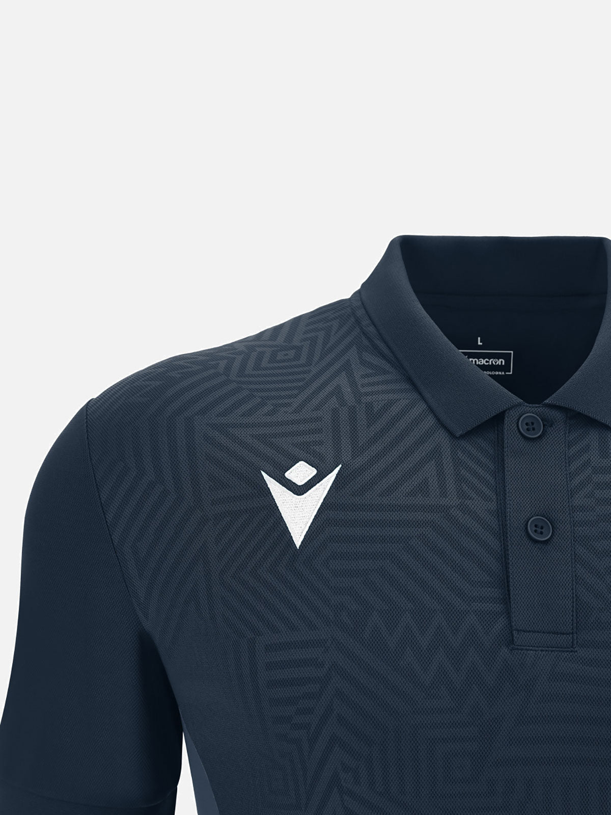 Coleraine FC Adult Macron Poloshirt Navy 2025/26