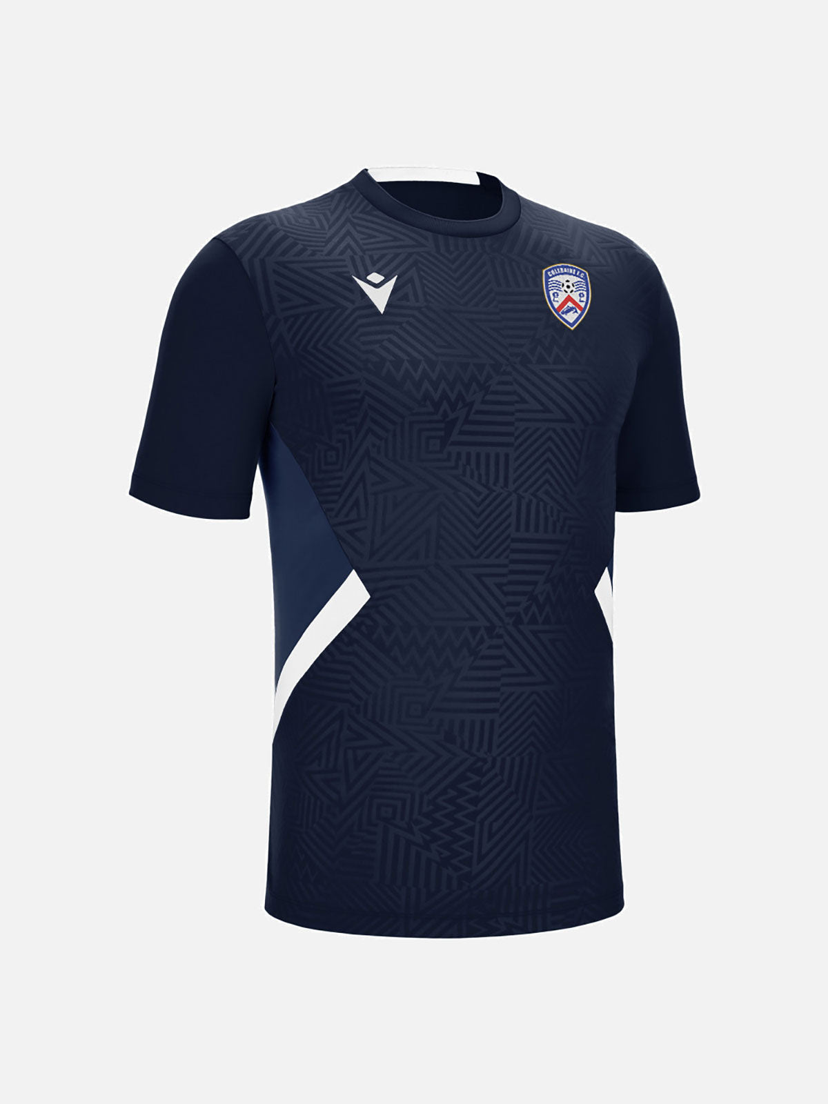 Coleraine FC Adult Macron T-Shirt Navy 2025/26