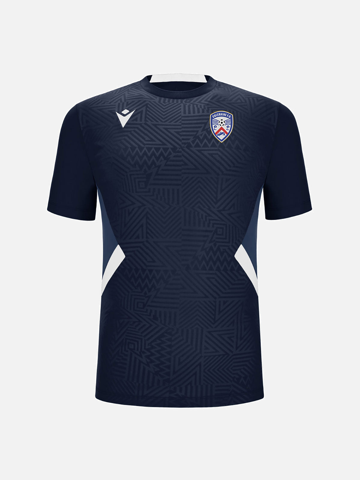 Coleraine FC Adult Macron T-Shirt Navy 2025/26