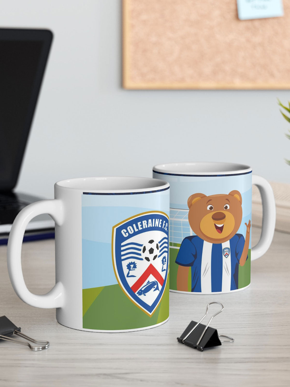 Coleraine FC Benny Bear Mug