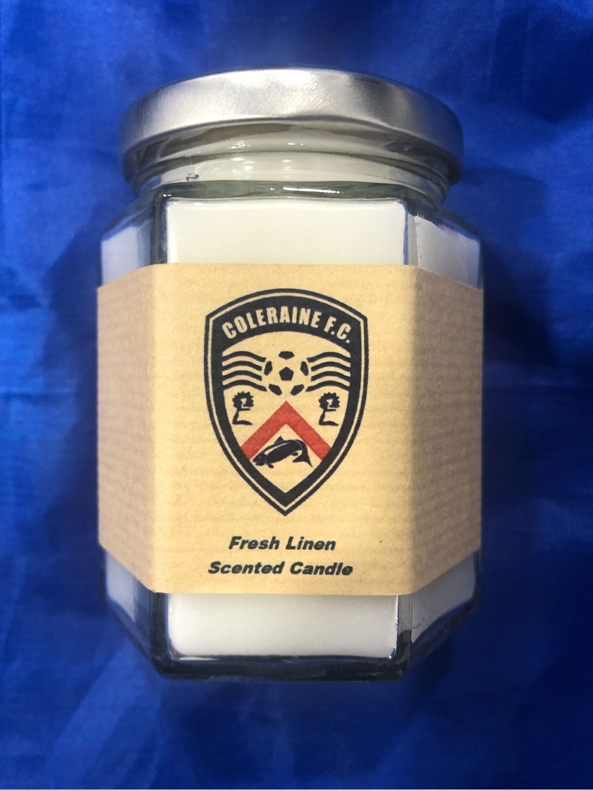 Coleraine FC White Scented Candle