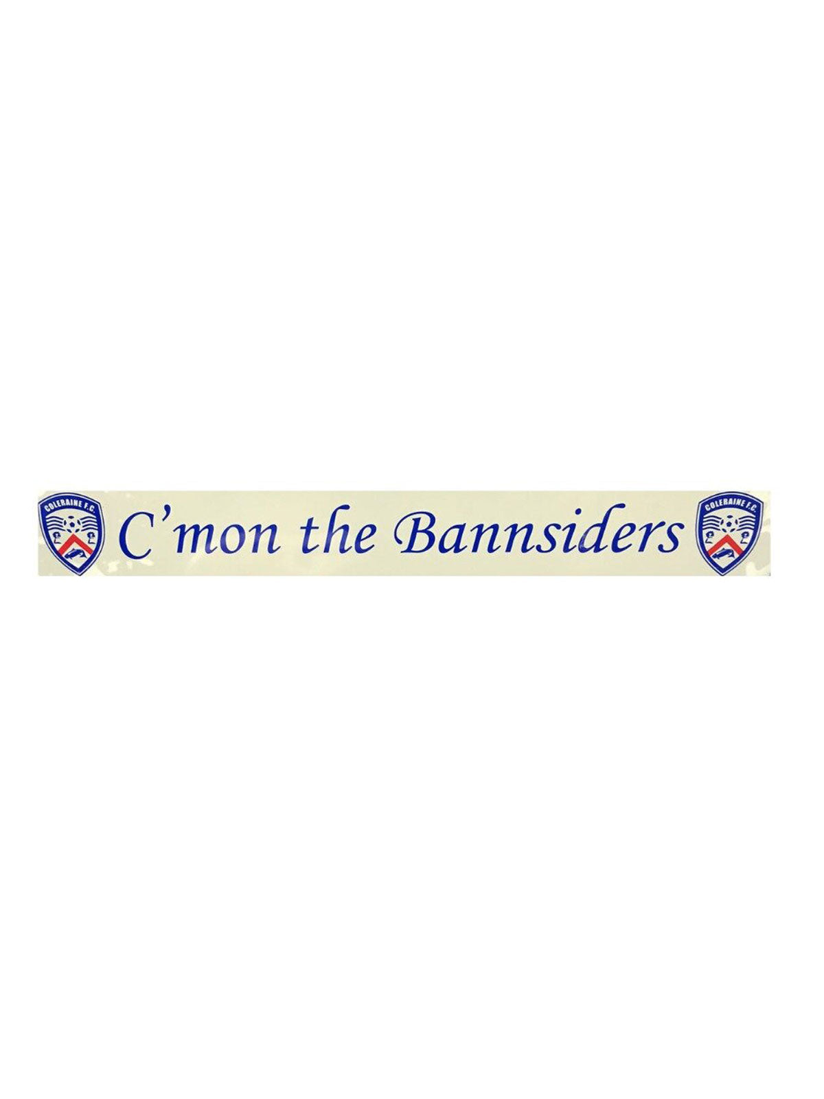 Coleraine FC Car Window Sticker