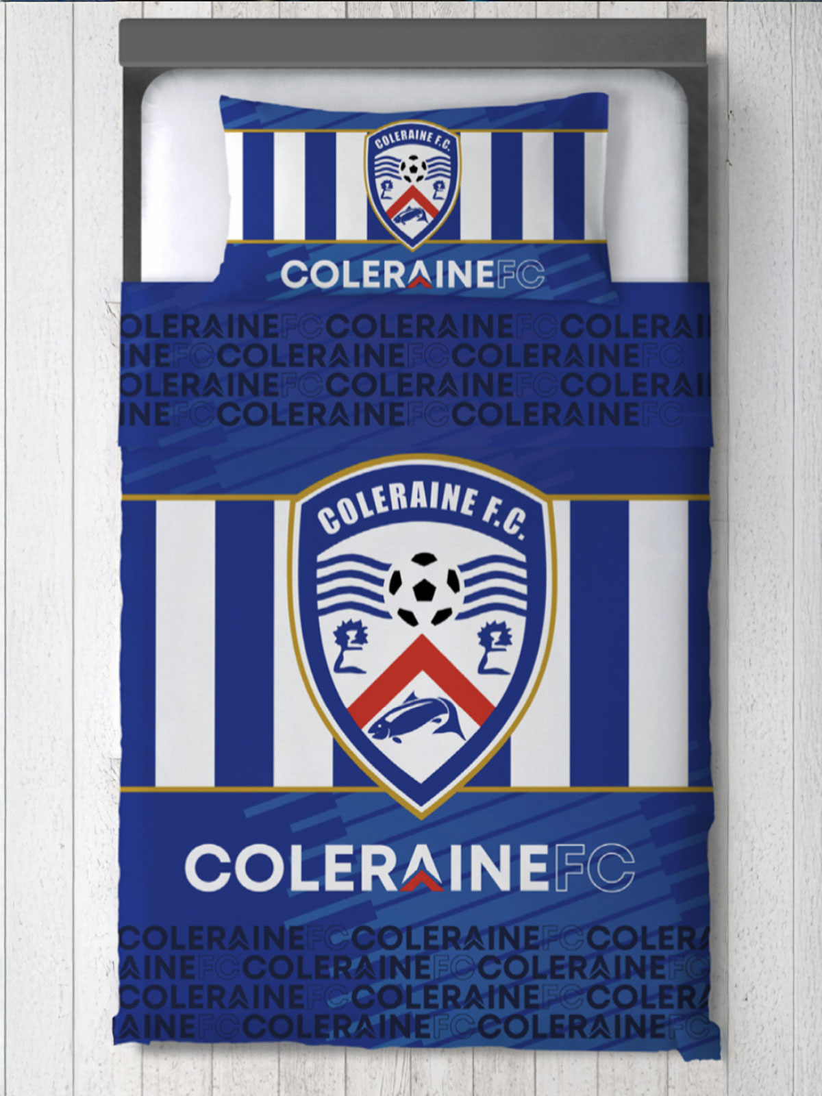 Coleraine FC Double Bed Set