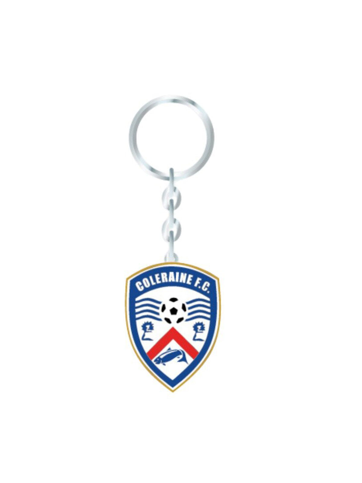 Coleraine FC Metal Keyring