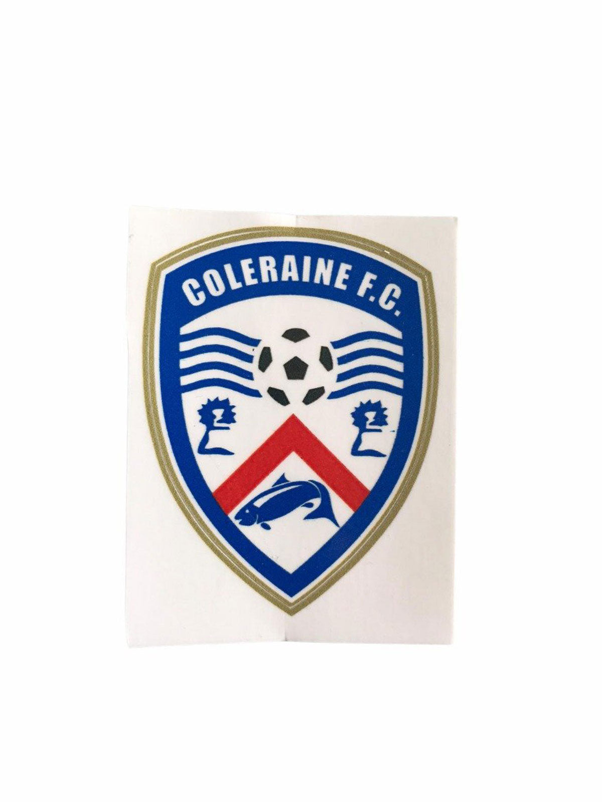 Coleraine FC Multi Surface Crest Sticker