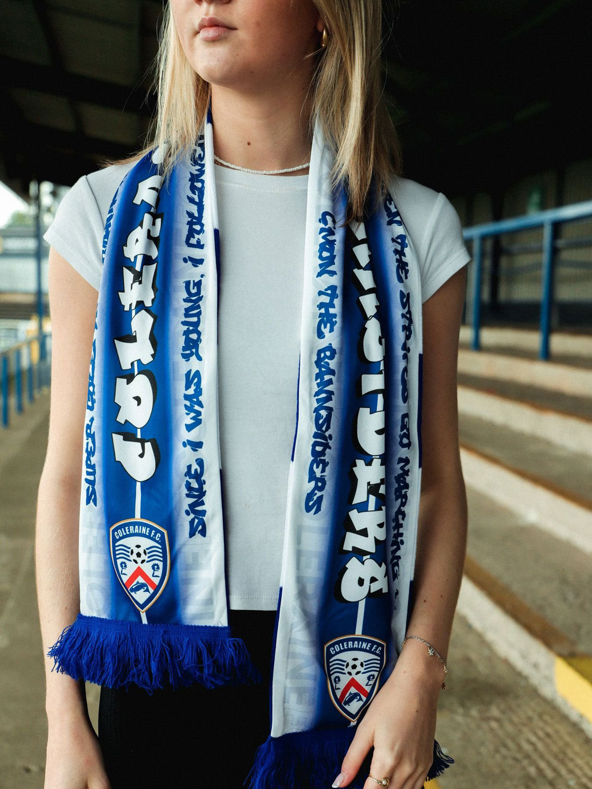 Coleraine FC Since I Was Young Scarf