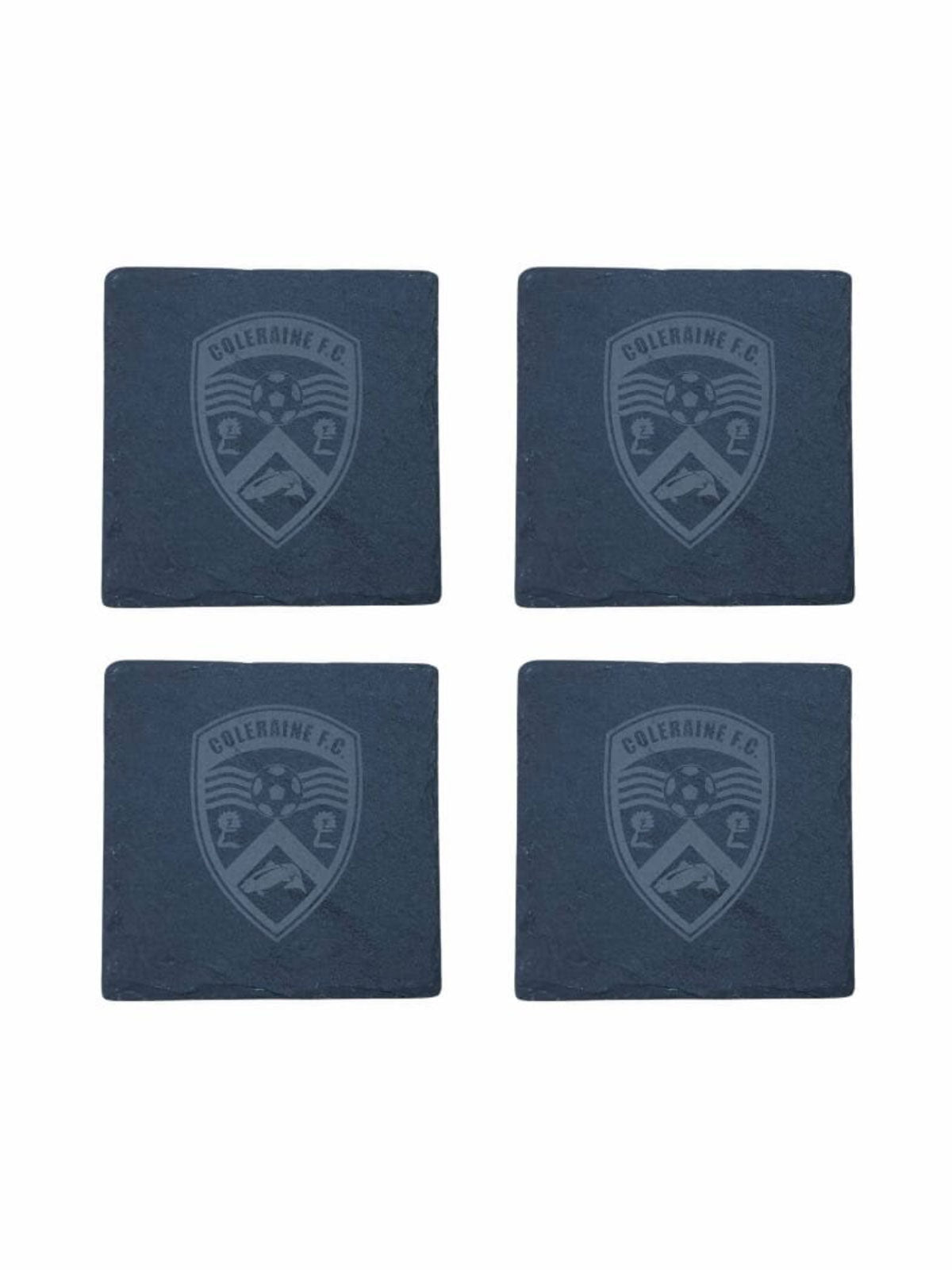 Coleraine FC Set Of 4 Slate Mug Coasters